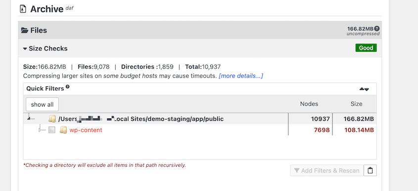 Duplicator-Scan-Large-Files - Duplicator Duplicator scan for large files