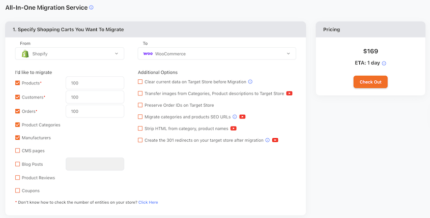 Demostración de la migración de LitExtension
