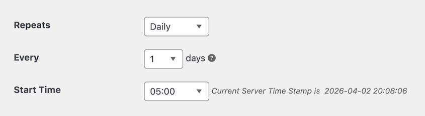 Nightly-Backup - Duplicator Backup scheduled for 5am