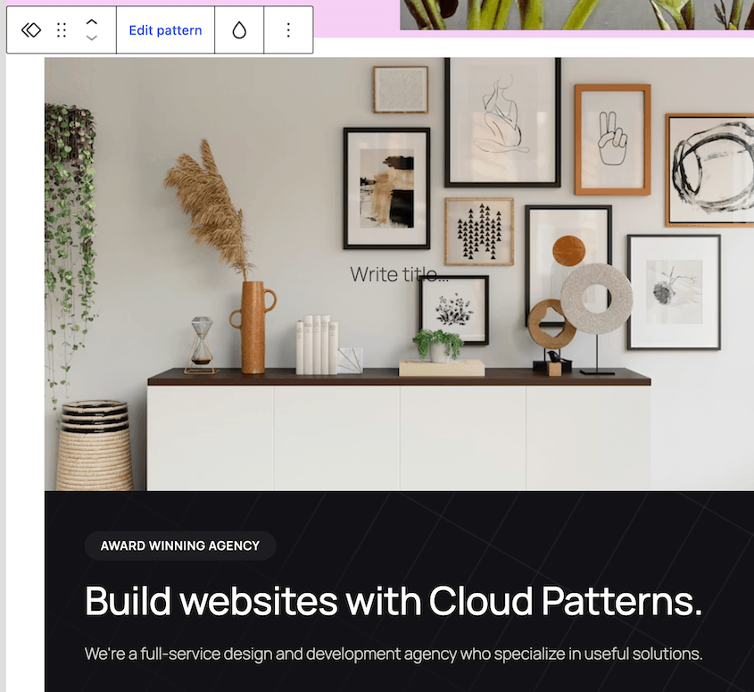 Modello di modifica di WordPress 7.0