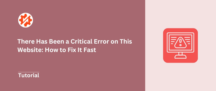There has been a critical error on this website