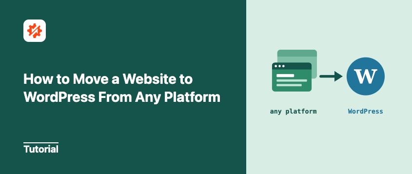 comment déplacer un site Web vers WordPress