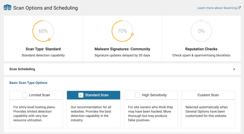 Escaneo-de-malware-de-Wordfence - Duplicator Escaneo de malware de Wordfence