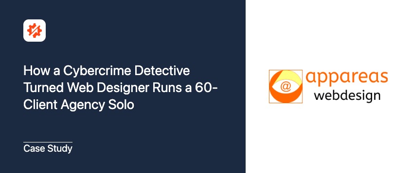 Cómo un detective de delitos cibernéticos convertido en diseñador web dirige una agencia de 60 clientes en solitario