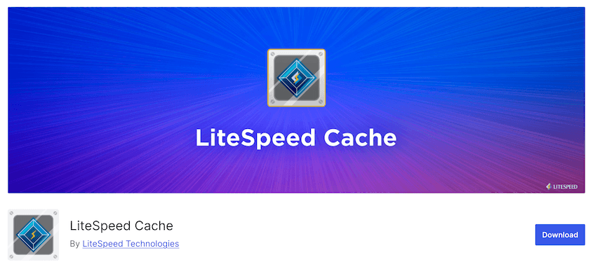 LiteSpeed Cache plugin