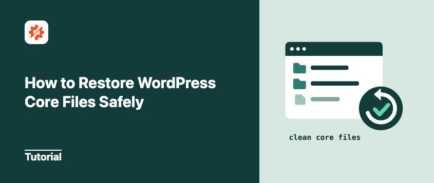 WordPressコアファイルを復元する