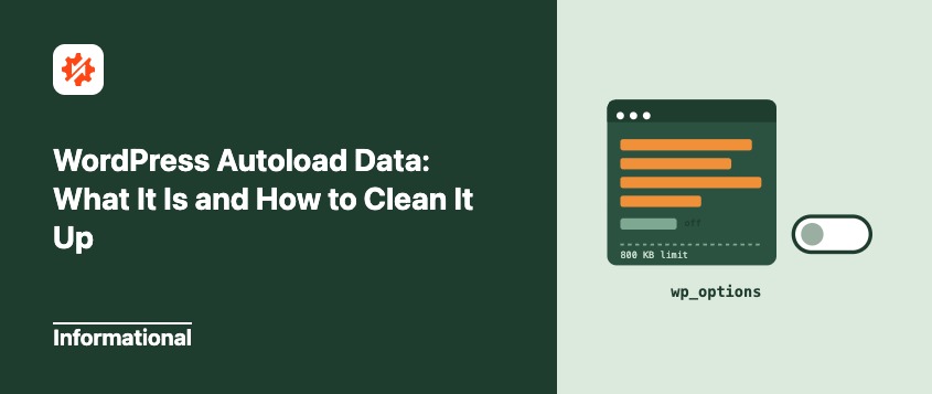 Dati autoload di WordPress