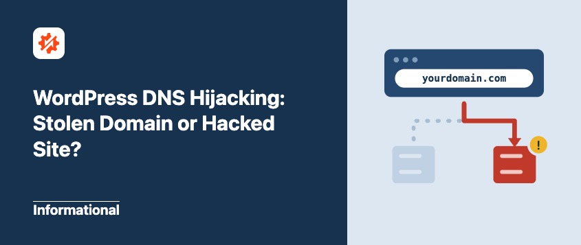 WordPress DNS hijacking